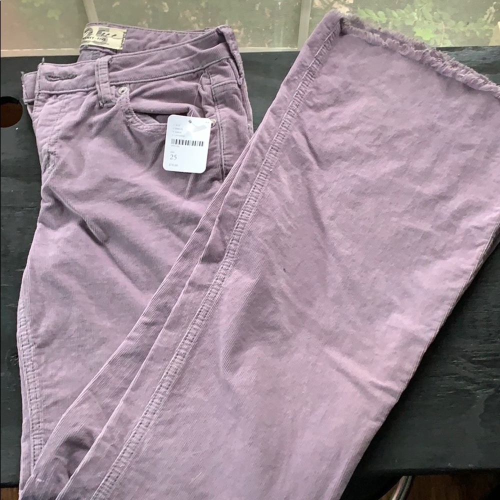 🌸Free People🌸 Lavender Courdorroi Pants NWT!